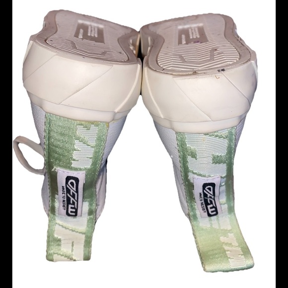 Off-White Virgil Abloh Arrow High Top Sneakers Sz Women’s 37 - Picture 9 of 16